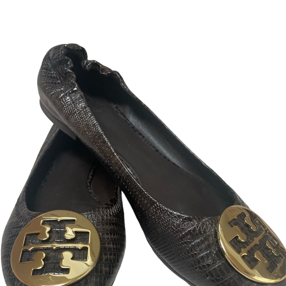 Tory Burch Reva Ballet Flats EUC Size 8.5